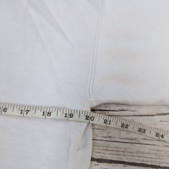 Vintage Jerzees Orca Graphic Sweatshirt White Animal Print USA Made – Unisex L - Picture 5 of 9